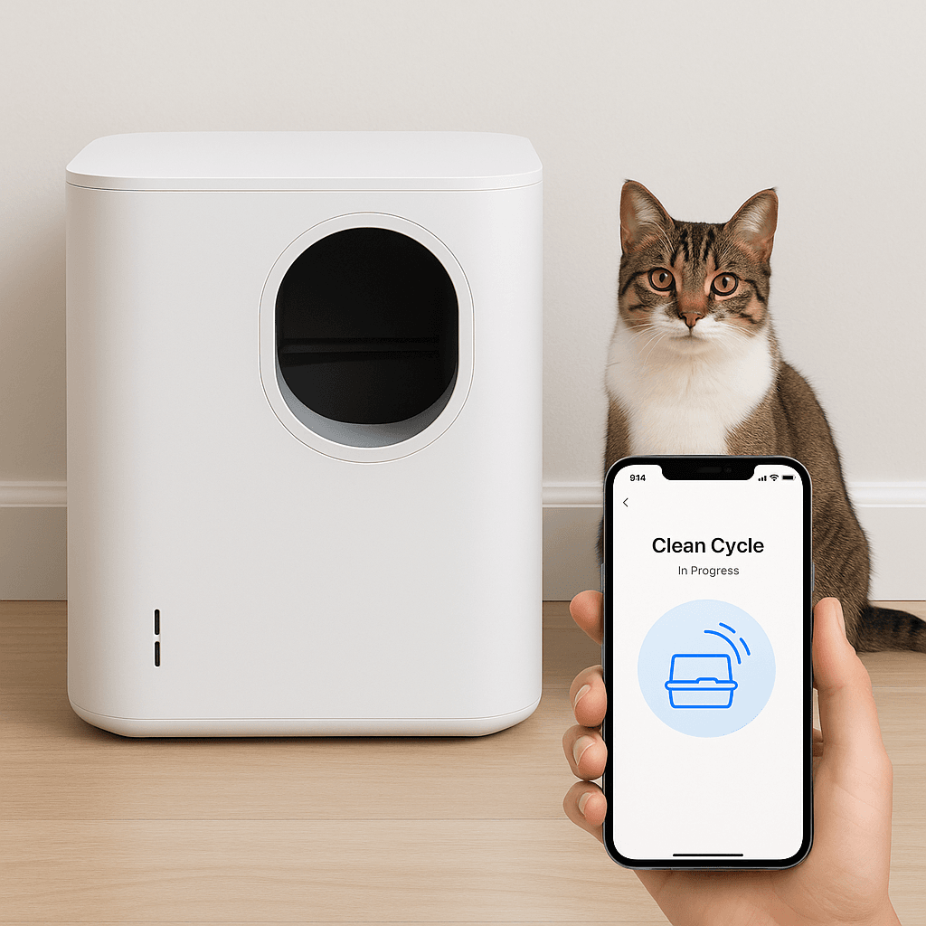 PETKIT PuraMax 2 automatic model in the best smart litter boxes 2025 lineup