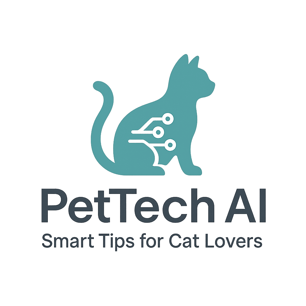 PetTech AI logo – Smart tips for cat lovers blog
