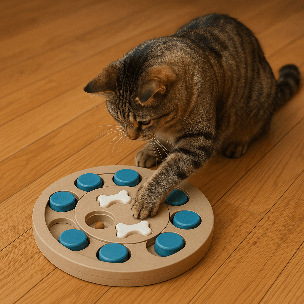 🧠 Stimulate Your Cat’s Intelligence at Home – 2025 Enrichment Guide