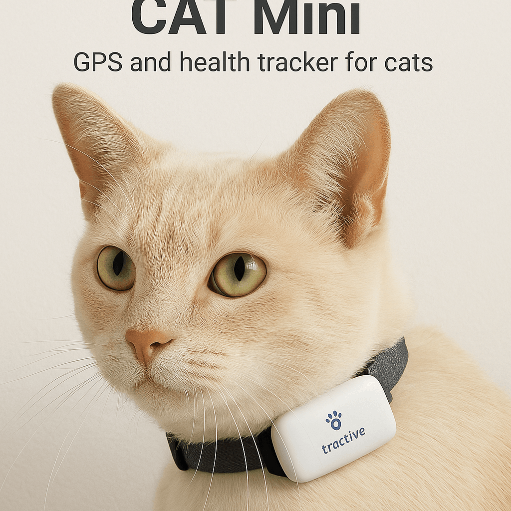 Tractive CAT Mini GPS and health tracker for cats