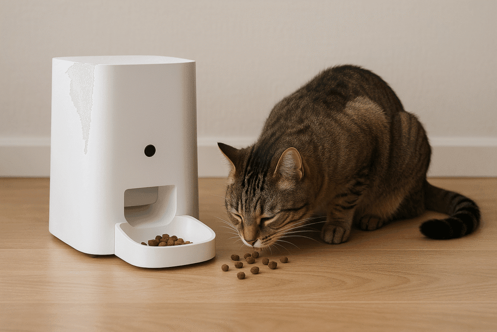 Faroro automatic cat treat dispenser 2025