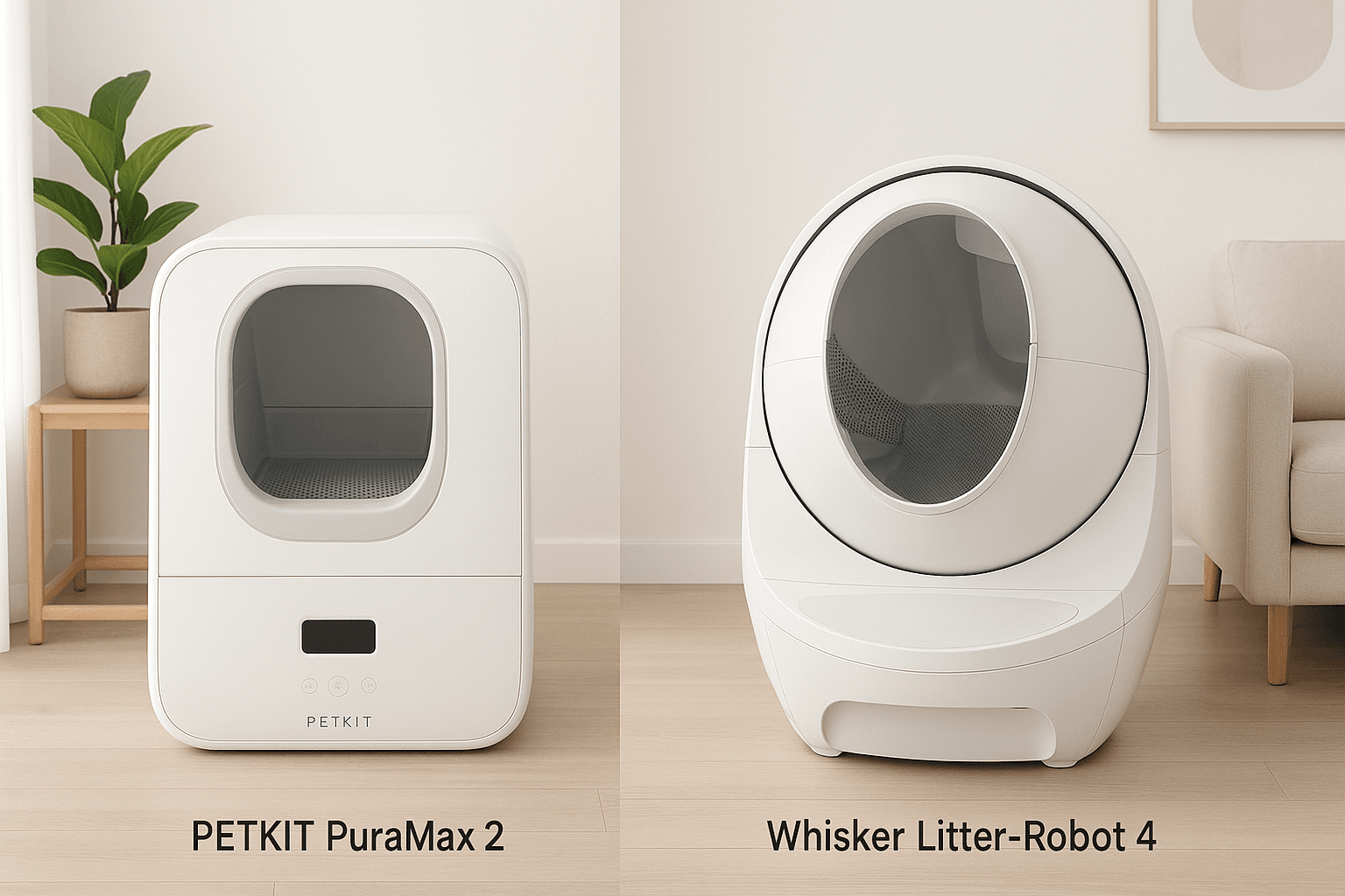 Petkit PuraMax 2 vs Litter-Robot 4 2025: Which Smart Litter Box Should You Choose?