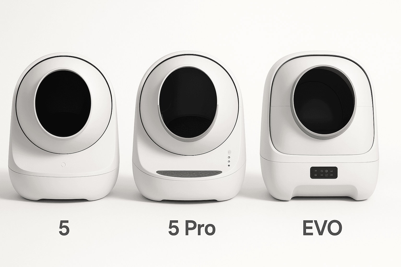 Litter-Robot 5 vs 5 Pro vs EVO (2025): The Definitive Guide to Whisker’s New Lineup