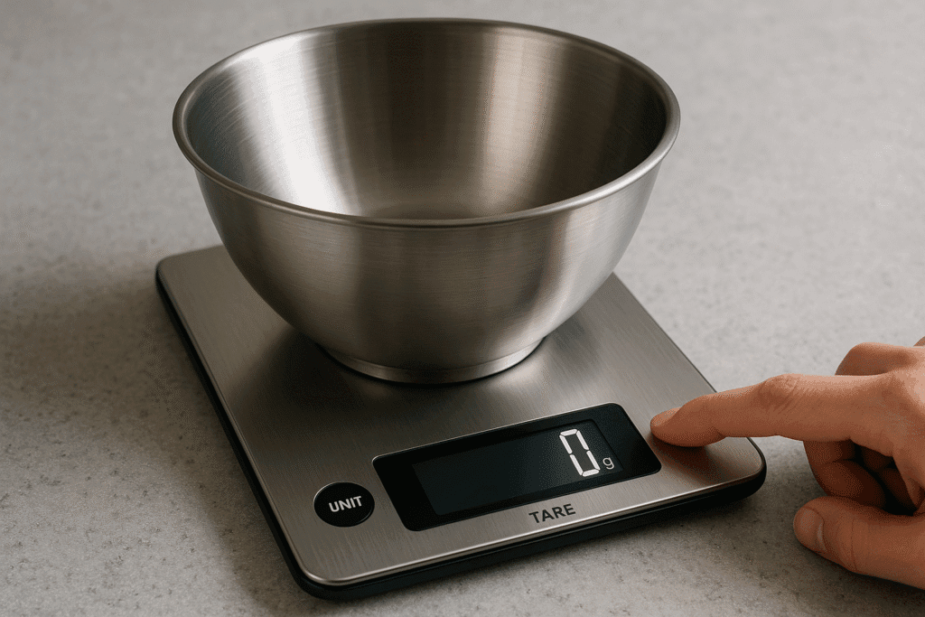 PETKIT digital pet bowl showing exact grams during serving.