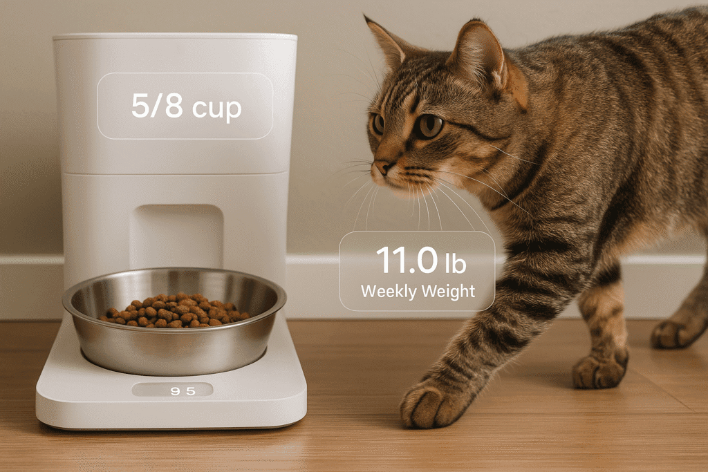Nutrition + weight integration inside a PetTech ecosystem.